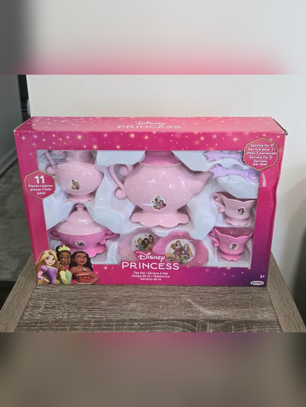 Disney Princess 11-Piece Toy Tea Set - Service for 2 New in Package